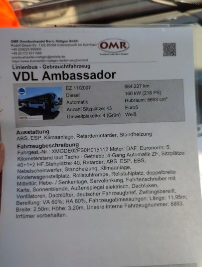 VDL Ambassador